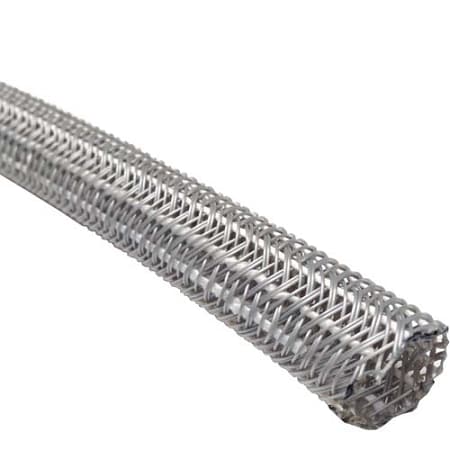ELECTRIDUCT Hook Self Closing Braided Wrap Sleeving- 3/8" x 10ft- Gray BS-J-SCW-0375-10-GY